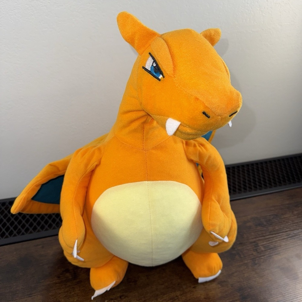 RARE Pokemon Large Giant Jumbo 32" Charizard Plush Stuffed Animal Toy Figure - Picture 3 of 11